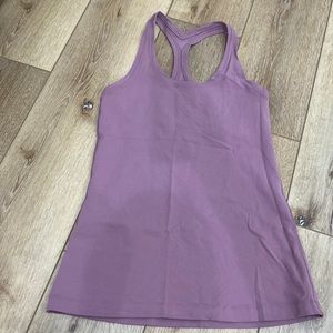 Lululemon cool racer back size 6 mauve